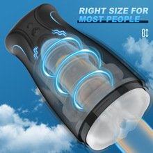 Automatic Suction Blowjob Male Masturbator Cup Sucker Sexy Machine Piston Pussy Vibrator Stimulation Adult Sex Toy for Men 18+