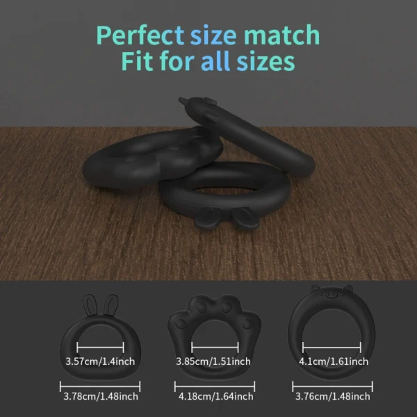 Animal-shaped cock ring