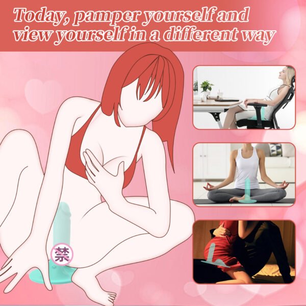 Realistic Dildo with Suction Base for Women