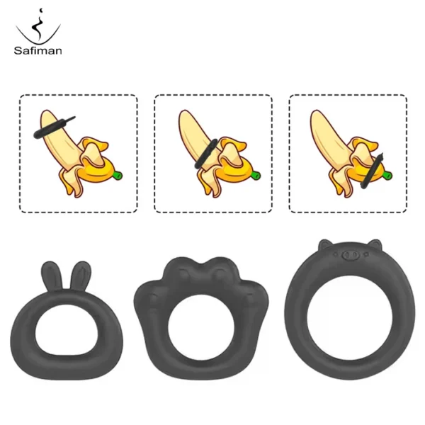 Animal-shaped cock ring