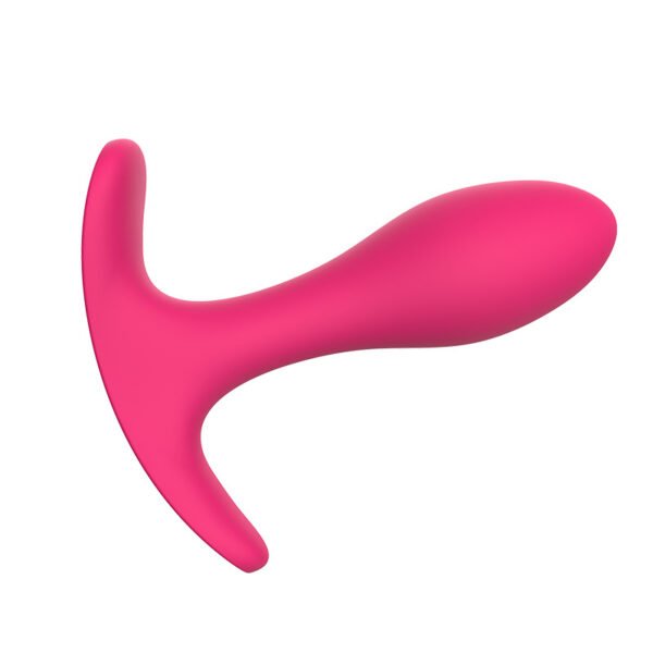 "Liquid Silicone Wearable Anal Plug for Women – Outdoor Discreet Use, Soft and Comfortable Design